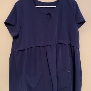 Maternity scrub top jockey brand